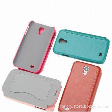 Fashionable Leather Cases for Samsung S4, Easy Installation and Remove